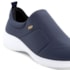 Tênis Slip On Azul Elastano Usaflex Feminino New Blue