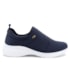 Tênis Slip On Azul Elastano Usaflex Feminino New Blue