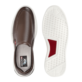 Tênis Slip On Ferracini Masculino Cafe