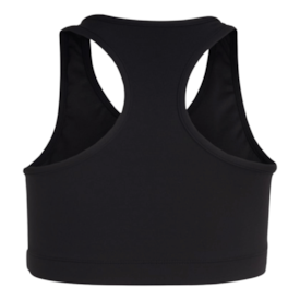 Top Treino De Poliamida Com Suporte Médio Adidas Feminino Preto