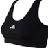 Top Treino De Poliamida Com Suporte Médio Adidas Feminino Preto