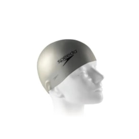 Touca De Natação Speedo Flat Cap Unissex Prata