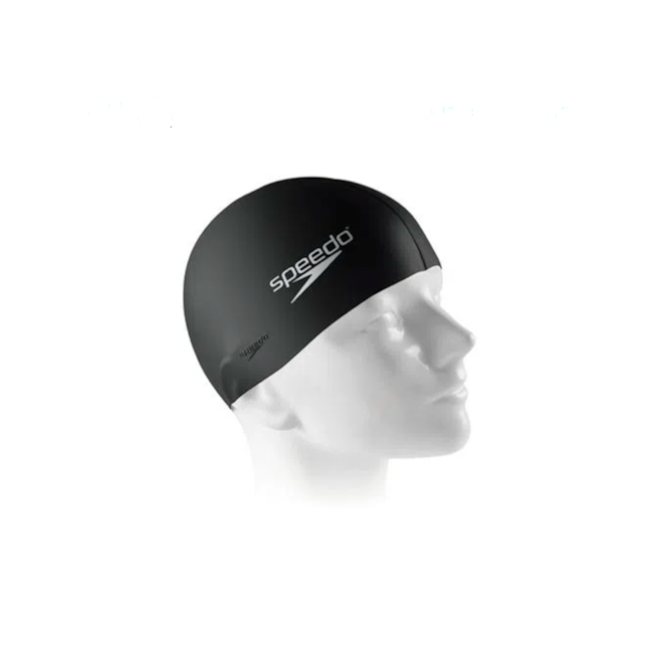 Touca De Natação Speedo Flat Cap Unissex Preto