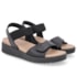 Usaflex Sandalia Flat Baixa Fem Ad Al2502 Preto
