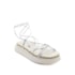 Vizzano Sandalia Flat Media Fem Ad 6526-201 Prata